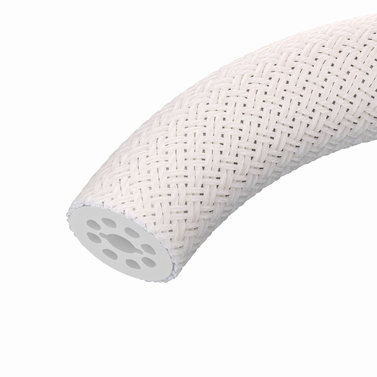 Силиконовый профиль Arlight WPH-FLEX-ROPE-D22-360deg-S8-5m WHITE 048598