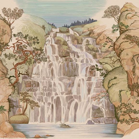 Панно Coordonne 9000001V Fallingwater Summer