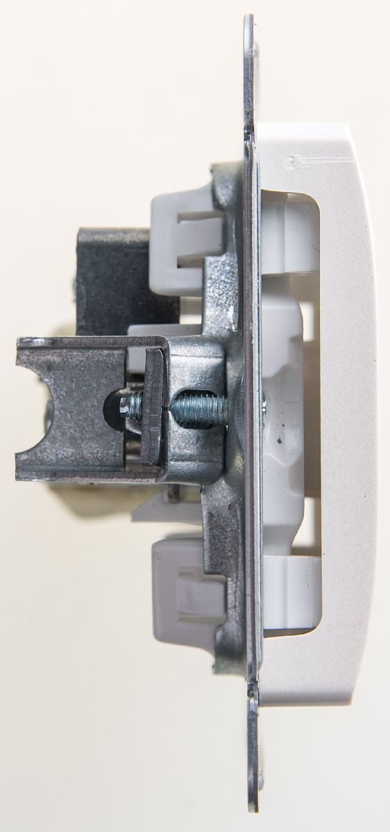 Розетка TV оконечная 1DB Systeme Electric Glossa Перламутр GSL000691