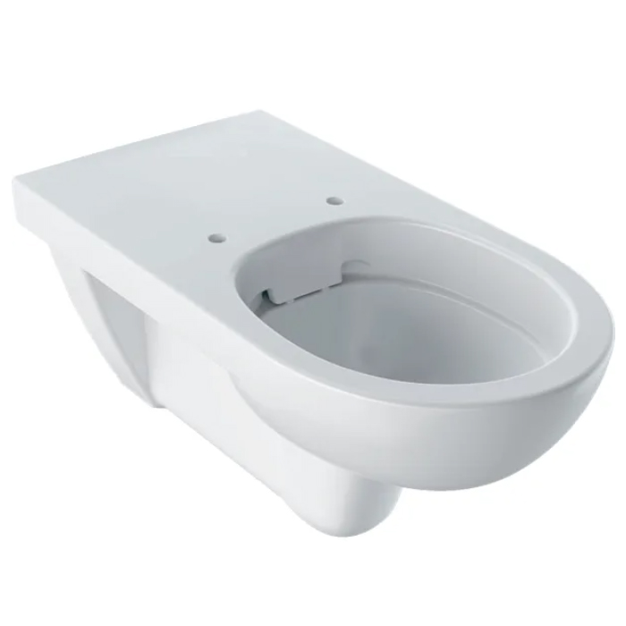 Geberit Selnova Comfort Унитаз 70x35.5см., подвесной, безободковый, удлиненный вылет, для ММГН, цвет: белый глянцевый