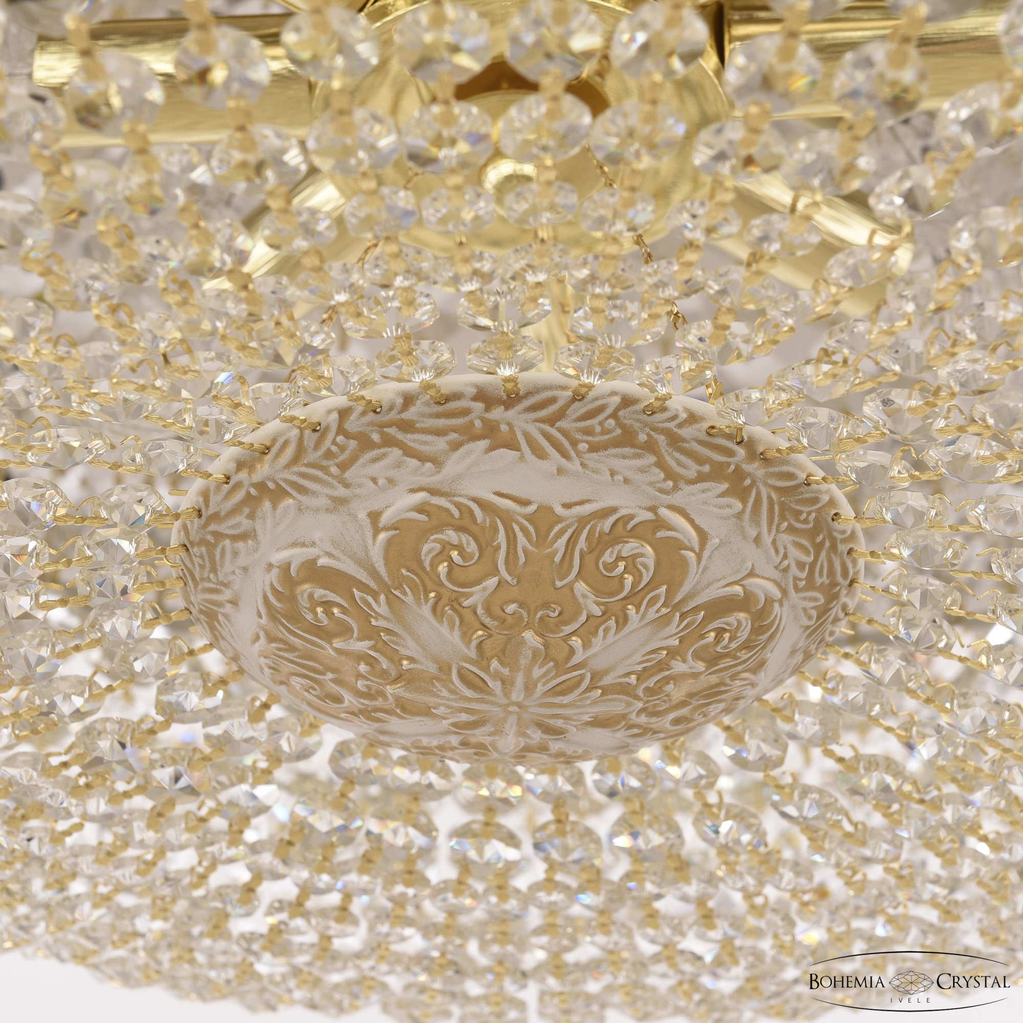 Потолочная люстра Bohemia Ivele Crystal AL19011/55OL WMG