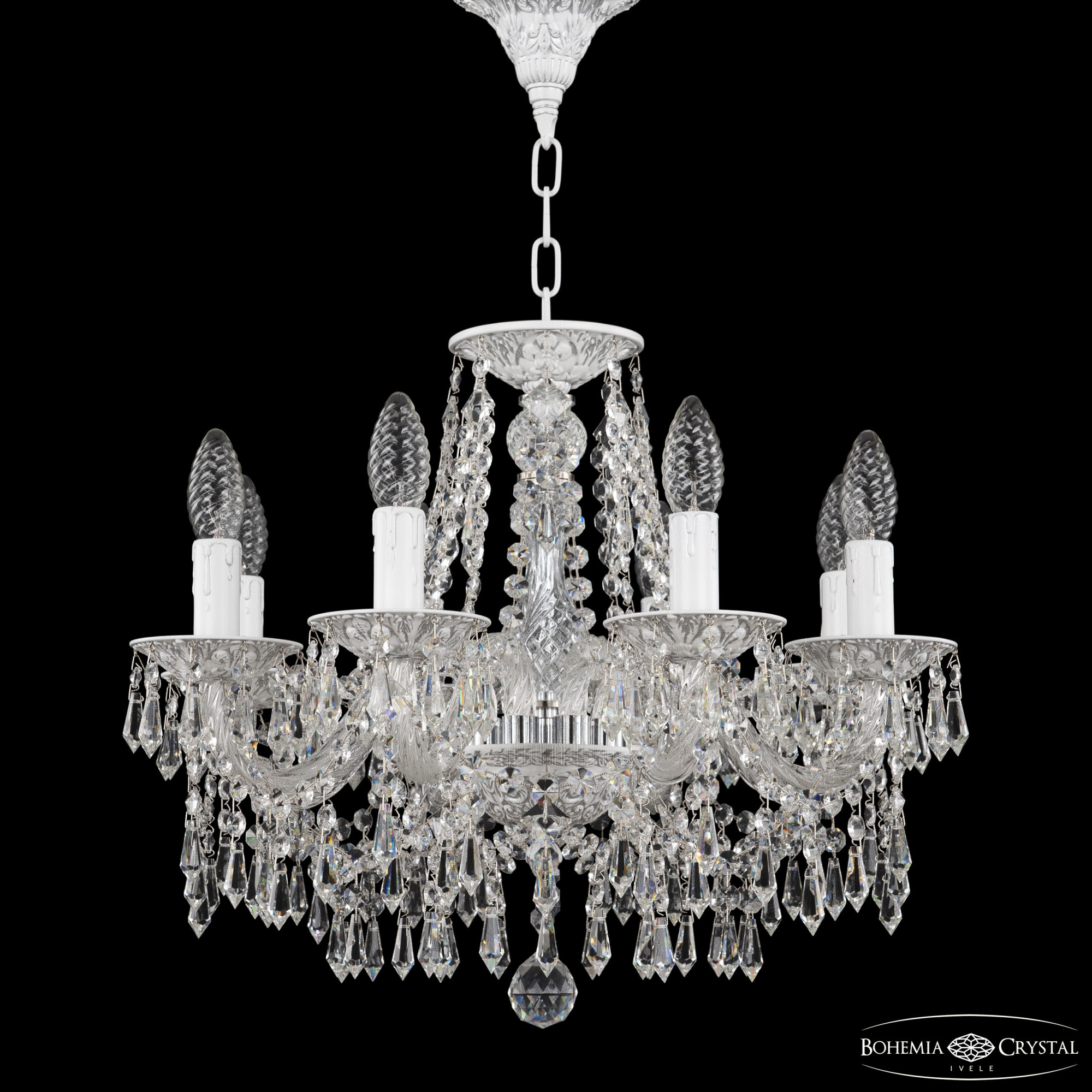Подвесная люстра Bohemia Ivele Crystal AL16303/8/160 WMN