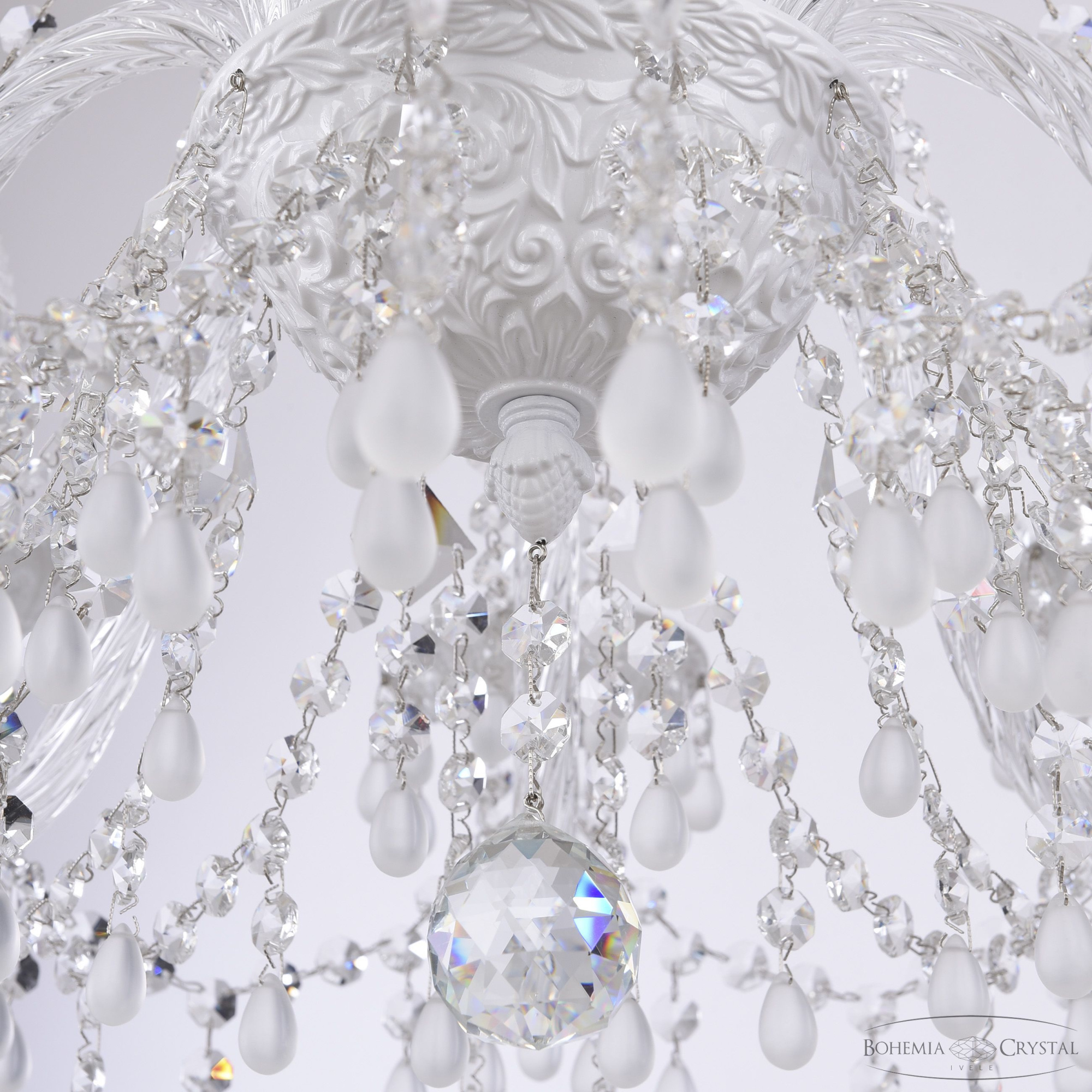 Подвесная люстра Bohemia Ivele Crystal AL16310/10/240 WG V0300