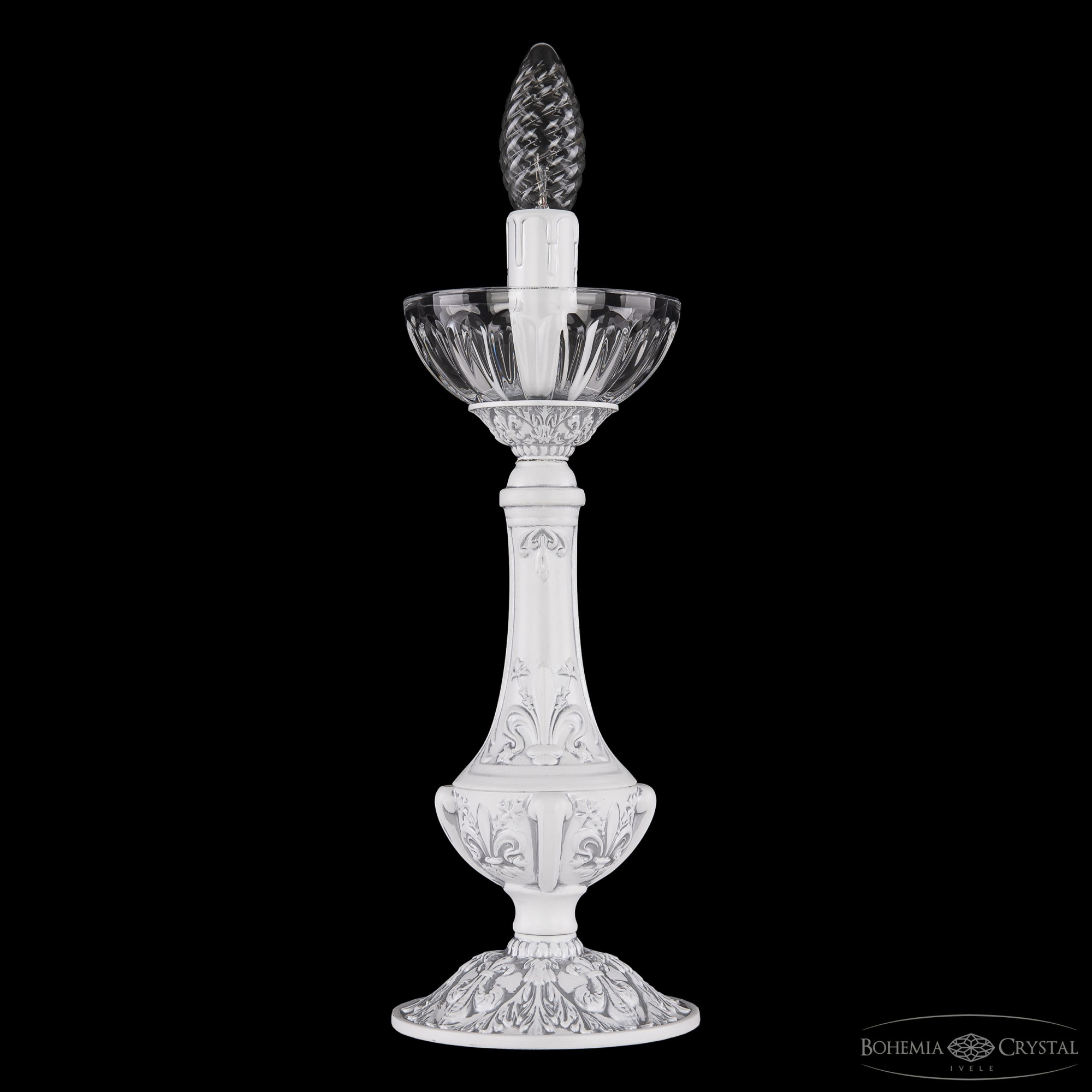 Настольная лампа Bohemia Ivele Crystal AL78100L/12 WMN P Clear/M-1H