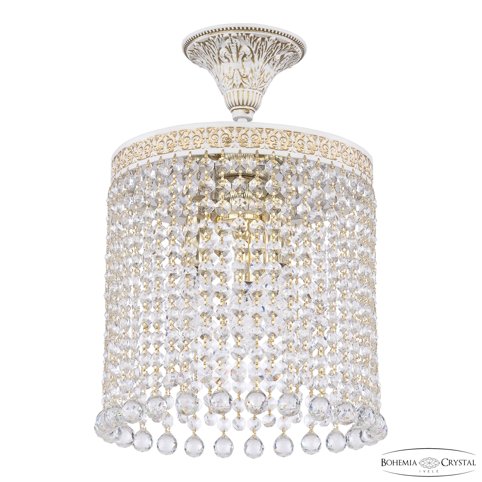 Подвесная люстра Bohemia Ivele Crystal AL19201/25FL WMG Balls
