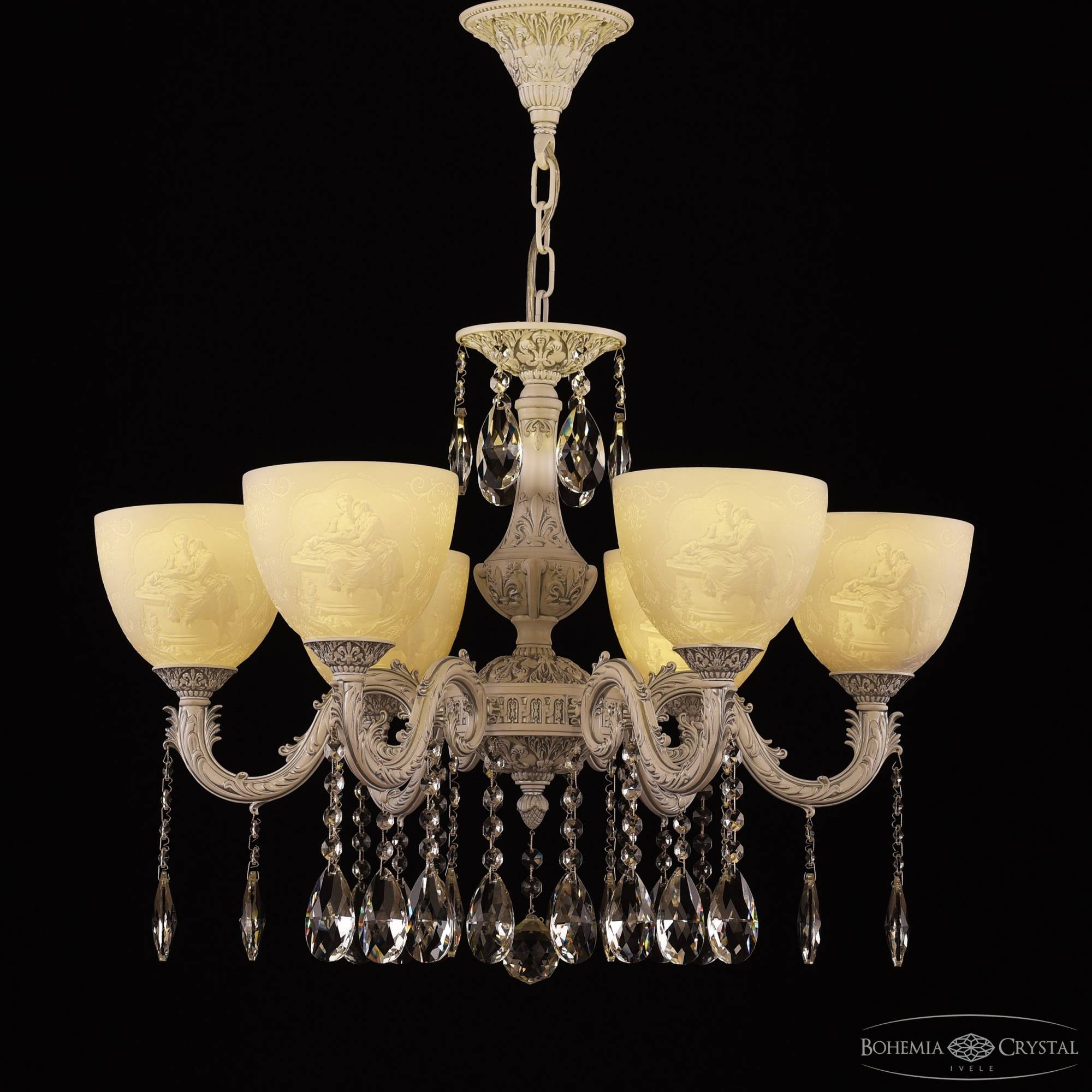 Подвесная люстра Bohemia Ivele Crystal AL79101/6/175 A WMN P1 U Pair